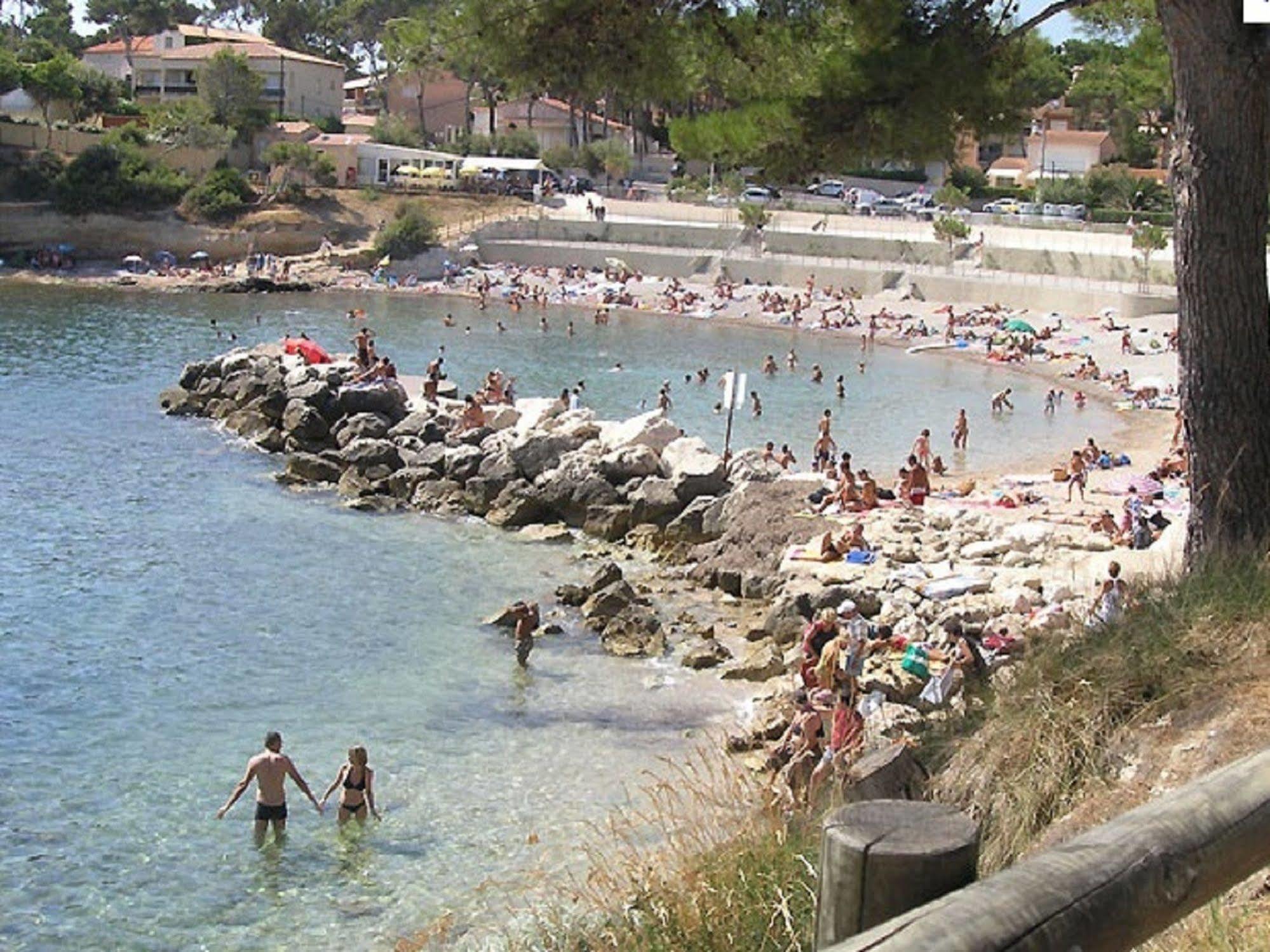 La Maisonnette De La Plage Du Rouet Carry-le-Rouet Esterno foto